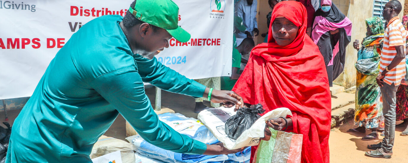 Distribution de Vivre et de Non-Vivre aux Réfugiés Soudanais de Farchana